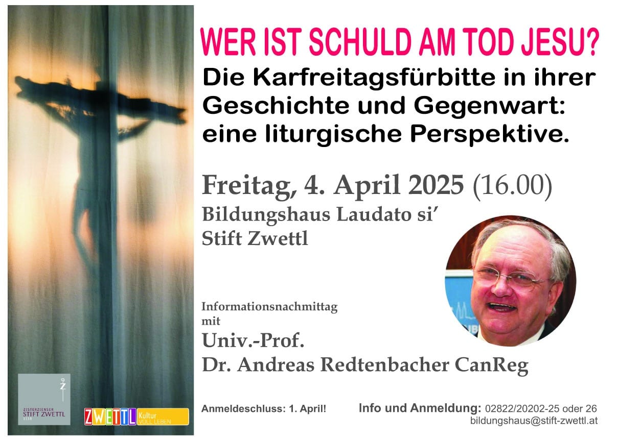 Wer ist schuld am Tod Jesu? Die Karfreitagsfürbitte in ihrer Geschichte und Gegenwart: eine liturgische Perspektive